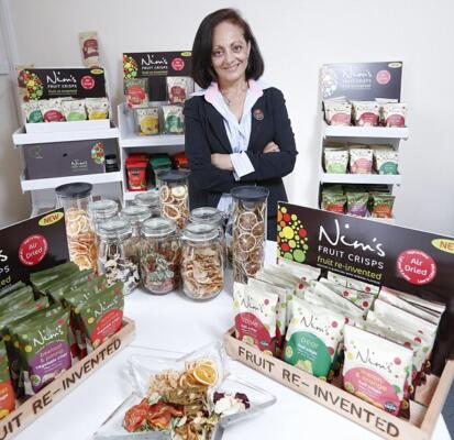 Nimisha Nims: About Us The Nim's Fruit Crisps Story Nims Fruit Crisps was launched in November 2012 from the inspiration of single mother and entrepreneurial cafe owner, Nimisha Raja. Nimishas cafe sat opposite a school and was popular with children wanting to buy the usual treats - chocolates, crisps, biscuits.