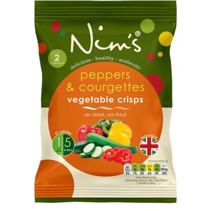 Peppers & Courgettes Vegetable Crisps - Single Pack