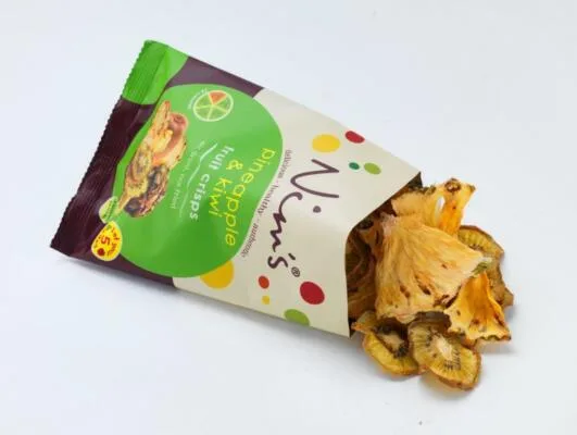 Nim’s Vegan Pineapple Kiwi Crisps: A Healthy and Delicious Snacking Option