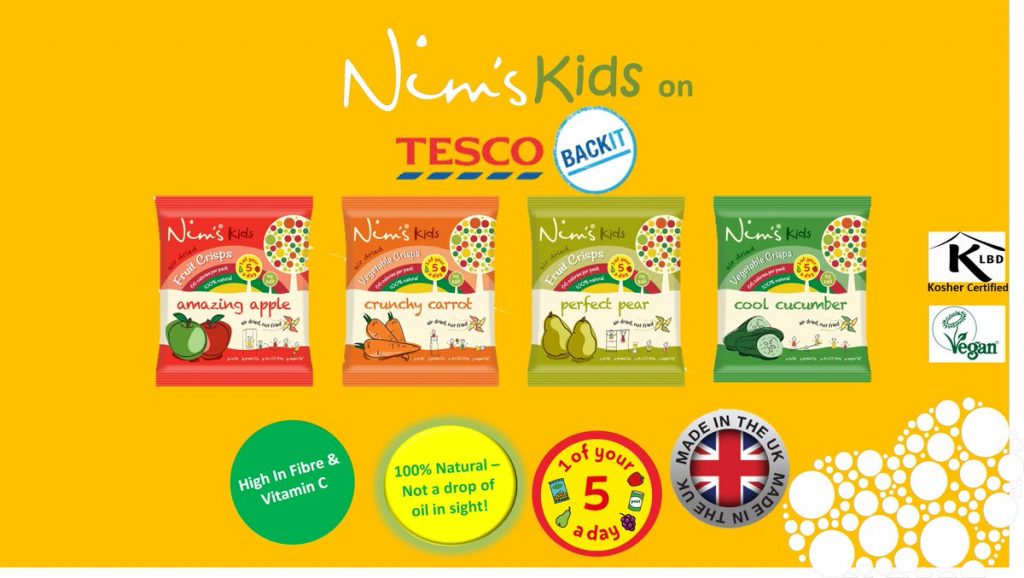 Nim's fruit crisps launch crowdfunder campaign to launch nutritious kids snack