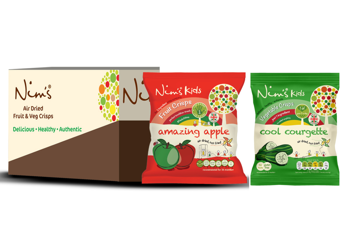 Selection Box Kids Fruit Veg Crisps Multipack Box 28 Packs