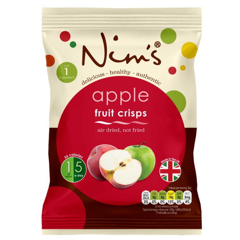 Nim's Selection Box - Apple and Pear Air Dried Crisps - 6 Packs each ...