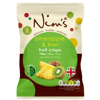 Pineapple and Kiwi Whole Fruit Crisps – 1 Pack