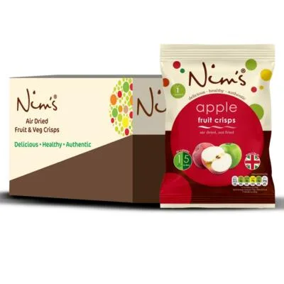 Apple Whole Fruit Crisps – 50 Packs Multipack box