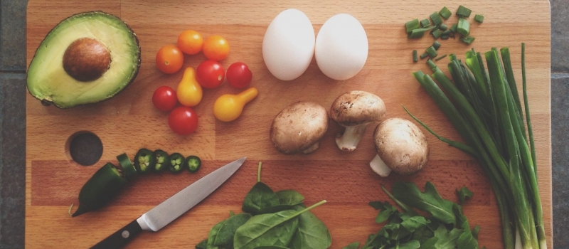 Healthy Food Chopping Board Healthy Food Chopping Board